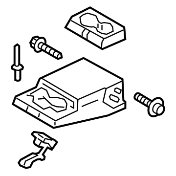 Ford KB3Z-2667112-AC Armrest Assembly