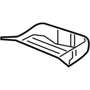 Ford GB5Z-78045G34-AA Top Panel Tray, Front Ford GB5Z-78045G34-AA Top Panel Tray, Front