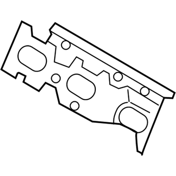 Lincoln DG1Z-9448-A Manifold W/Converter Gasket