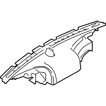 Lincoln FA1Z-18490-D Defroster Nozzle