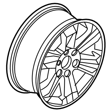 Ford KL3Z-1007-F Wheel, Spare