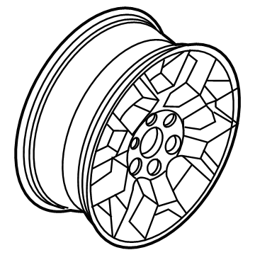 Ford ML3Z-1007-DA Wheel, Alloy