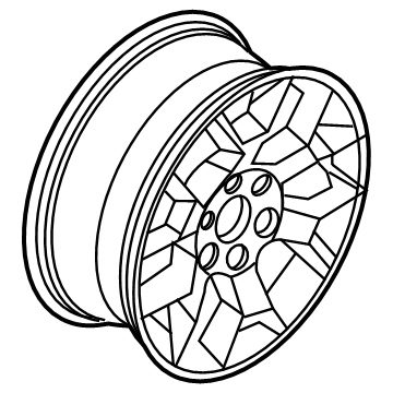 Ford ML3Z-1007-CA Wheel, Alloy