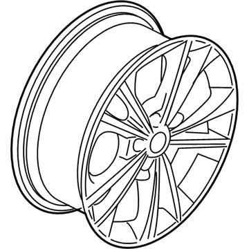 Ford GJ5Z-1007-D Wheel Assembly