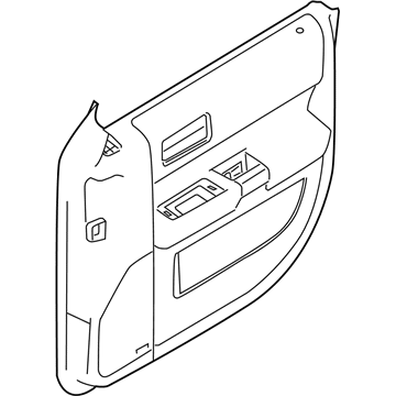 Ford DA8Z-7423943-BB Trim Assembly - Front Door