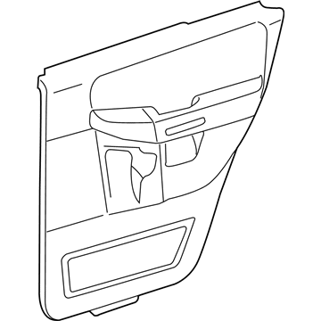 Ford 3L2Z-7827406-KAB Panel Assembly - Door Trim