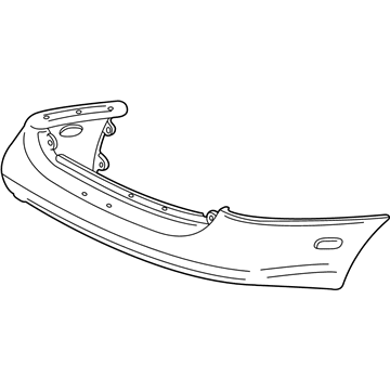 Mercury Sable Bumper - 2F1Z-17K835-DA