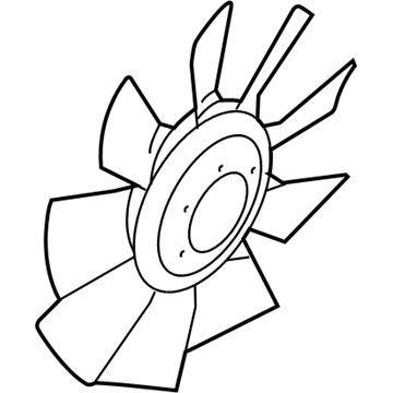 Ford 3C3Z-8600-AB Fan Blade