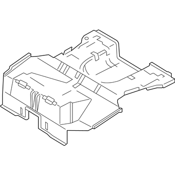 Ford 6S4Z-6311215-A Rear Floor Pan