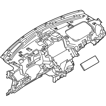 Lincoln DP5Z-5404320-C Instrument Panel