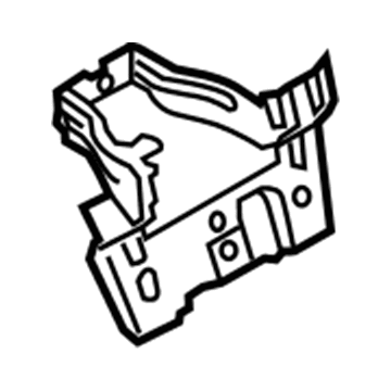 Lincoln DP5Z-54044C52-A Reinforcement Beam Center Bracket