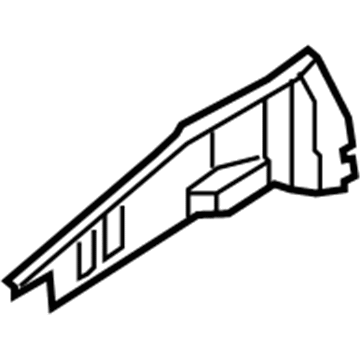 Lincoln 7T4Z-16C274-B Rail Reinforcement