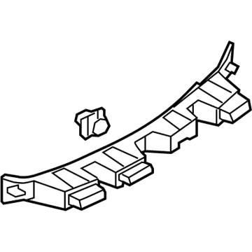 Ford AE8Z-17D995-B Center Reinforcement