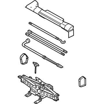 Ford 7L3Z-17080-B Jack Assembly