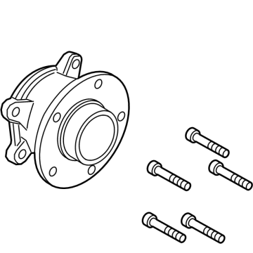 Ford LX6Z-1104-A Hub Assembly