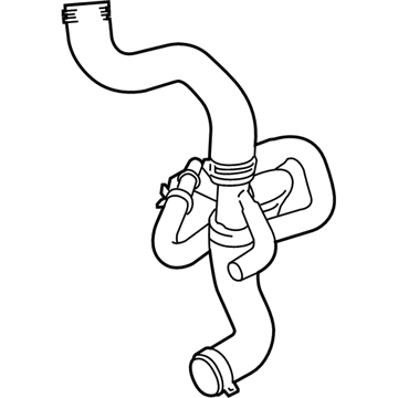 Ford Transit-350 Radiator Hose - LK4Z-8286-F