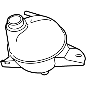 Ford BK2Z-8A080-B Reservoir Tank