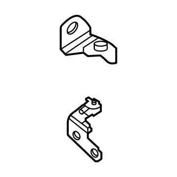 Ford JX7Z-5822810-A Lower Hinge