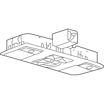 Ford BE8Z-58519A70-AA Overhead Console