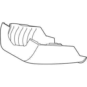 Lincoln FA1Z-3530-CA Lower Shroud