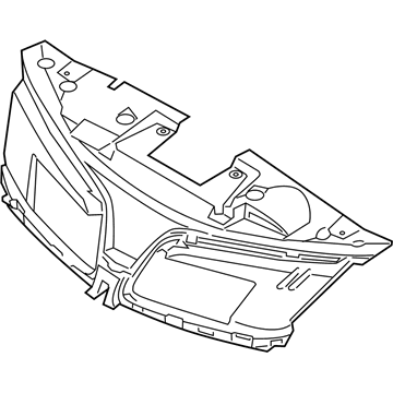 Lincoln DA5Z-8A284-AA Mount Panel