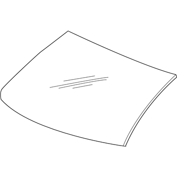 Ford 8G1Z-5442006-A Glass - Back Window