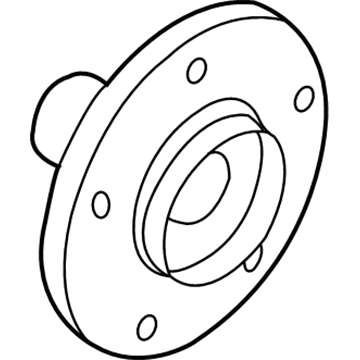 Mercury 6L8Z-1109-BA Hub