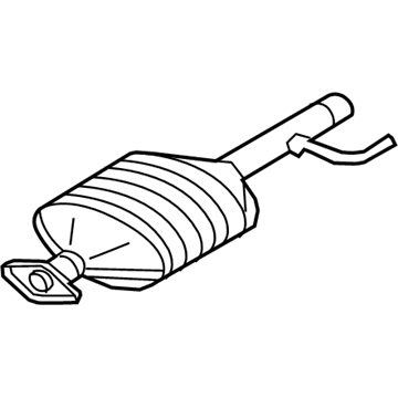 Ford 7L8Z-5E212-DA Catalytic Converter