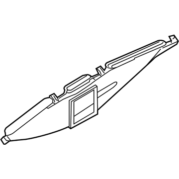 Ford F8UZ-18490-AA Defroster Nozzle