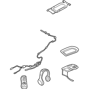 Ford 3L8Z-19G323-AA Entertain System