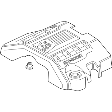 Ford DL3Z-6A949-D Engine Cover