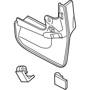 Ford DT1Z-16A550-B Mud Guard