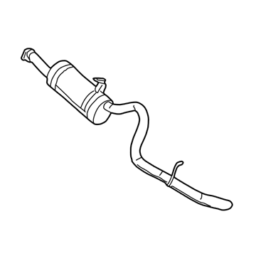 Ford 6C3Z-5230-G Muffler