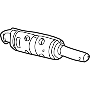 Ford F-250 Catalytic Converter - 1C3Z-5E212-AA