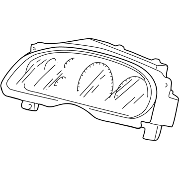 Ford 4C3Z-10849-HA Instrument Cluster