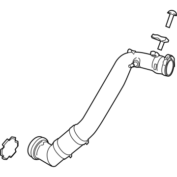 Ford ML3Z-6F073-B Outlet Hose