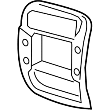 Ford 7L5Z-1004302-JA Center Bezel