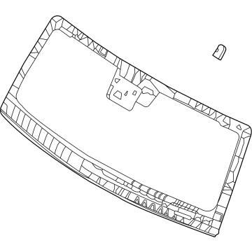 Ford N2DZ-7803100-A Windshield