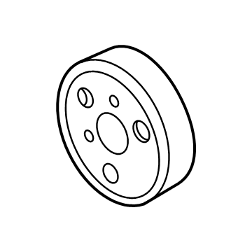 Ford HJ5Z-8509-A Pulley