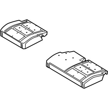 2008 Ford Taurus X Seat Cushion - 5F9Z-7463840-EA
