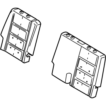 Ford 5F9Z-7466800-BA Seat Back Pad