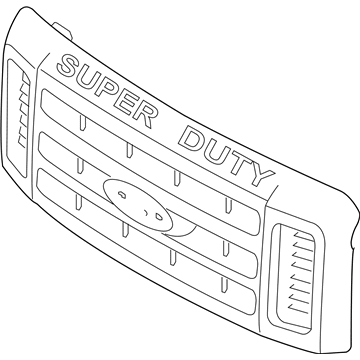 Ford 7C3Z-8200-CC Grille Assembly - Radiator