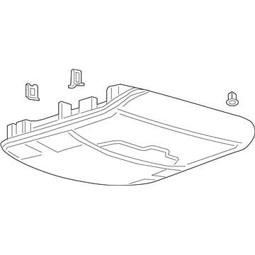 Ford JL1Z-78519A70-HA Console Assembly - Overhead