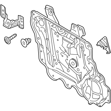 2021 Lincoln Aviator Window Regulator - LC5Z-5823208-B