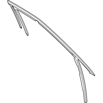 Lincoln LC5Z-7821596-A Run Channel