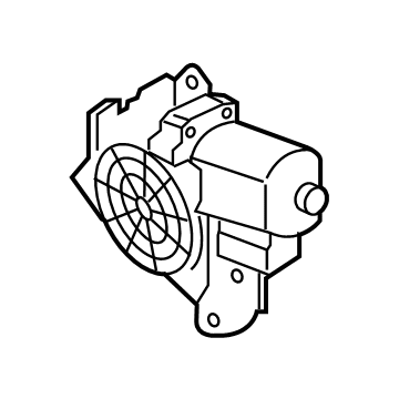 Lincoln LC5Z-9923394-A Window Motor