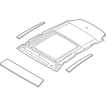 Ford LJ6Z-5450056-B Roof Panel