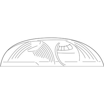 Ford 3F2Z-15A201-AA Cornering Lamp