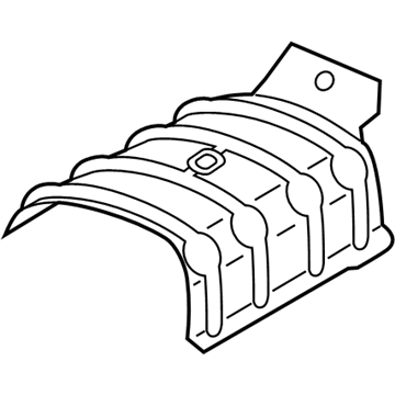 Lincoln JL1Z-5290-B Pipe Shield