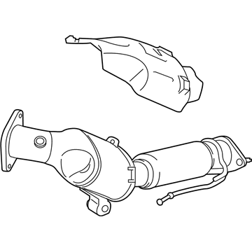 Ford Edge Catalytic Converter - F2GZ-5E212-A